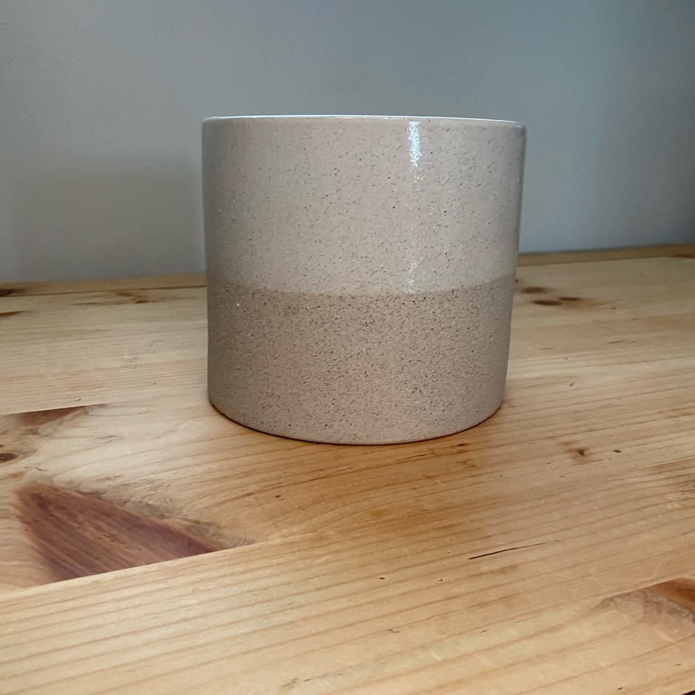 Two-Tone Ceramic Planter
